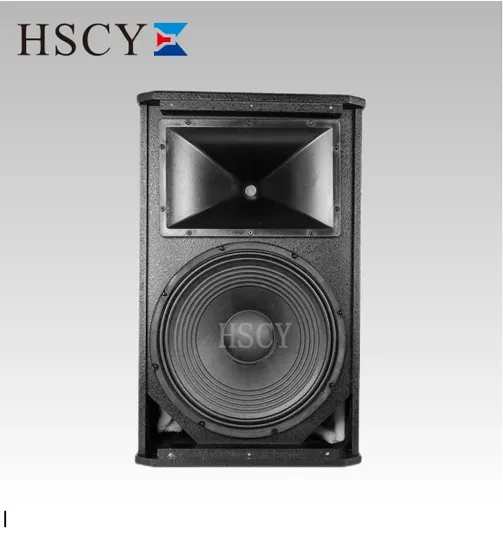 Enceinte colonne passive professionnelle de 15 pouces, système line array amplifié à 2 voies