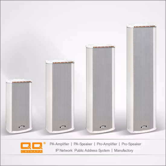 Enceinte colonne d'extérieur longue portée OEM ODM 120 W