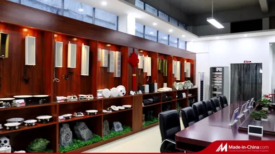 Enceintes colonnes d'extérieur résistantes aux intempéries de 60 W