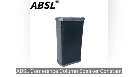 Enceinte colonne de conférence ABS 110 V/8 Ω 40 W de haute qualité