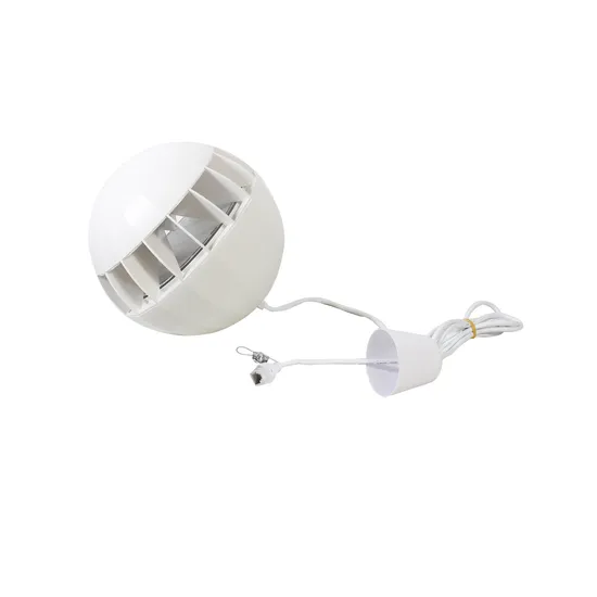 Haut-parleur omnidirectionnel sphérique suspendu au plafond, gamme complète de 8 pouces, 100 V, 20 W, avec ange à 360 degrés